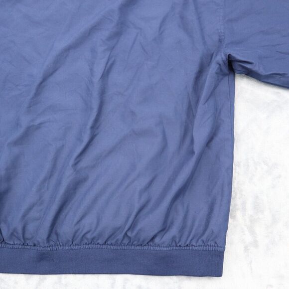 West Virginia Mountaineers Jacket Mens XL Blue Pro Player VNeck Pocket Pullover - Picture 14 of 16